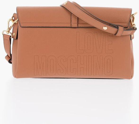 Moschino LOVE yeng sumkasi, oltin detallari bilan