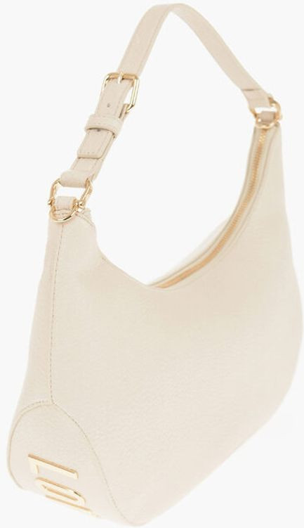 Hobo Bag Moschino LOVE Textured Faux Leather ECO-FRIENDLY GIANT