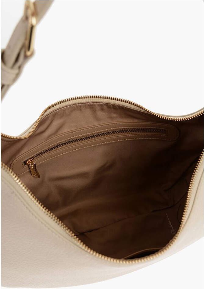 Hobo Bag Moschino LOVE Textured Faux Leather ECO-FRIENDLY GIANT