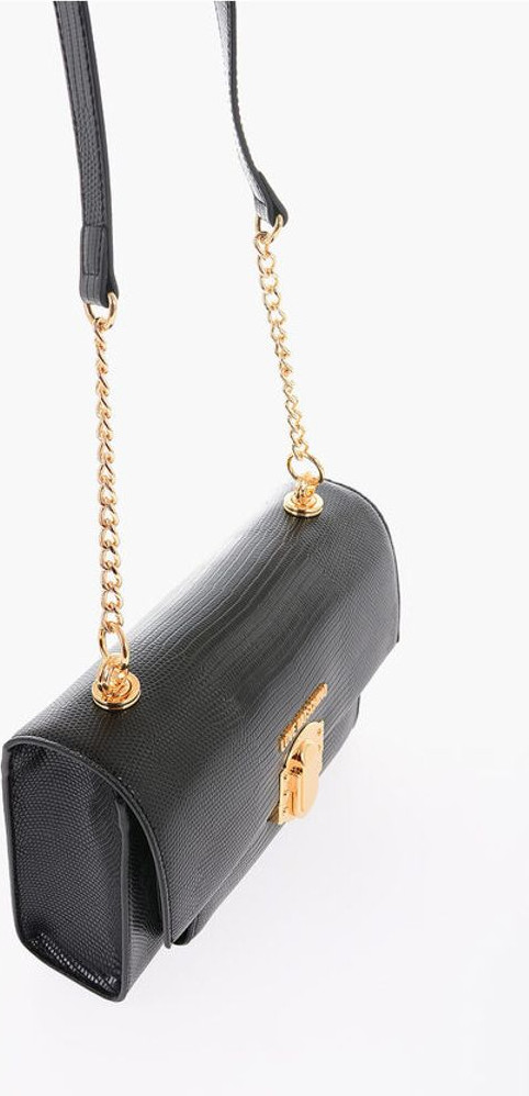 Moschino LOVE Yengil charm sumkasi Ekologik teri yengil charm sumkasi