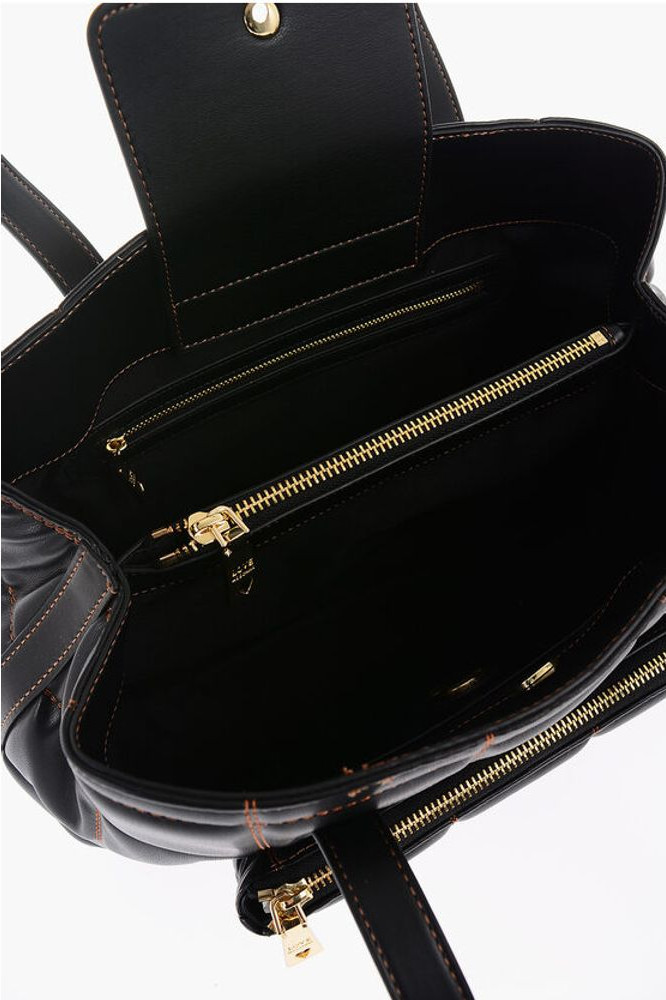 Shoulder Bag Moschino LOVE Quilted Faux Leather