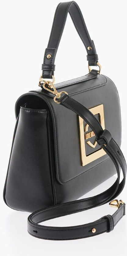 Moschino LOVE Sumkasi, Sun'iy Charmdan, Oltin Tafsilotlar bilan