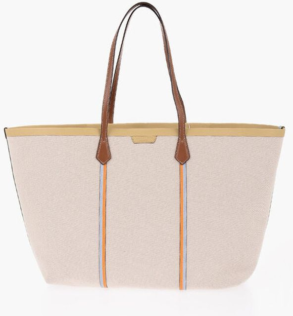 Сумка-тоут Tory Burch Oversize PERRY Tote Bag с отделкой из натуральной кожи