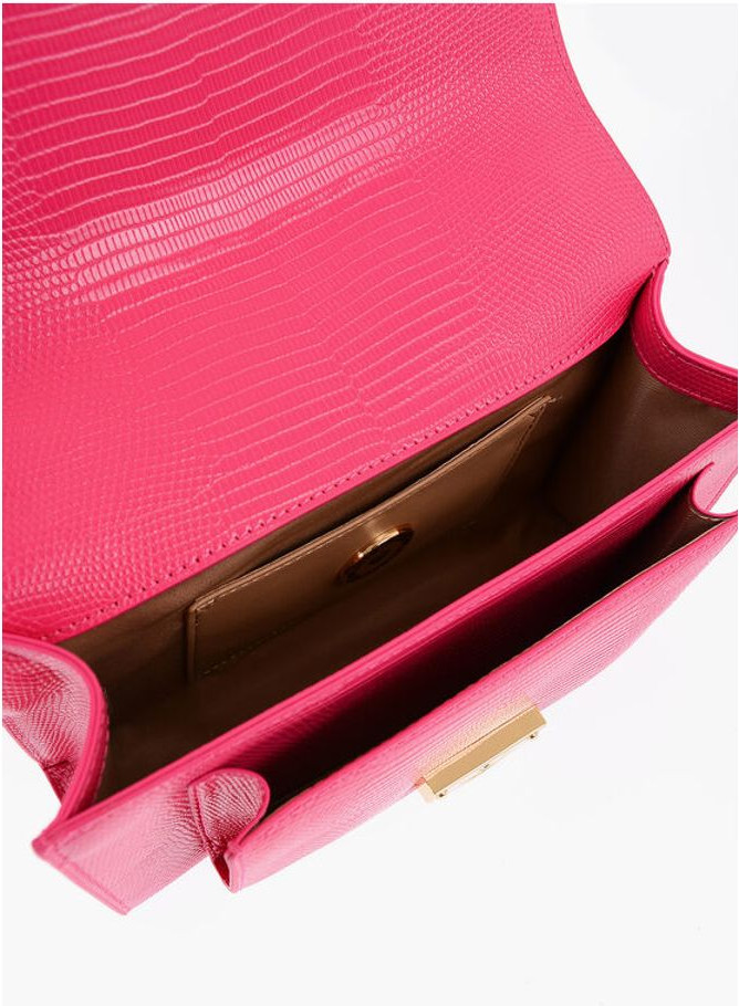 Shoulder Bag Moschino LOVE Sun'iyCharm Yengil Sumkasi Metall Magnit Yopilishi bilan