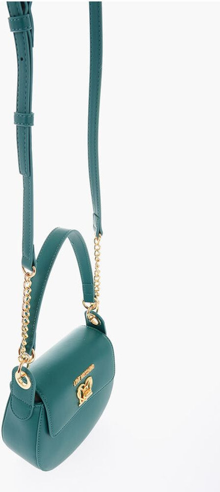 Moschino LOVE Sumkasi Yo'naltirilgan Qulfli Sumka Sun'iy Charmdan