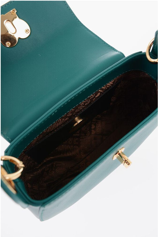 Moschino LOVE Sumkasi Yo'naltirilgan Qulfli Sumka Sun'iy Charmdan