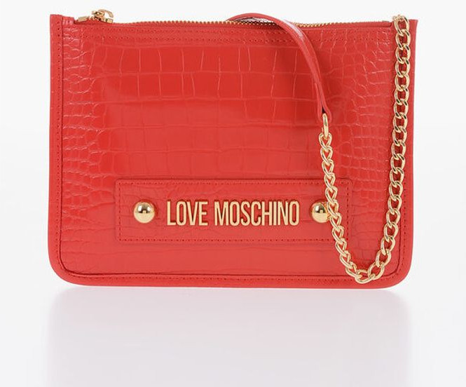 Moschino LOVE Krokodil Effekt Sun'iyCharm Sumka