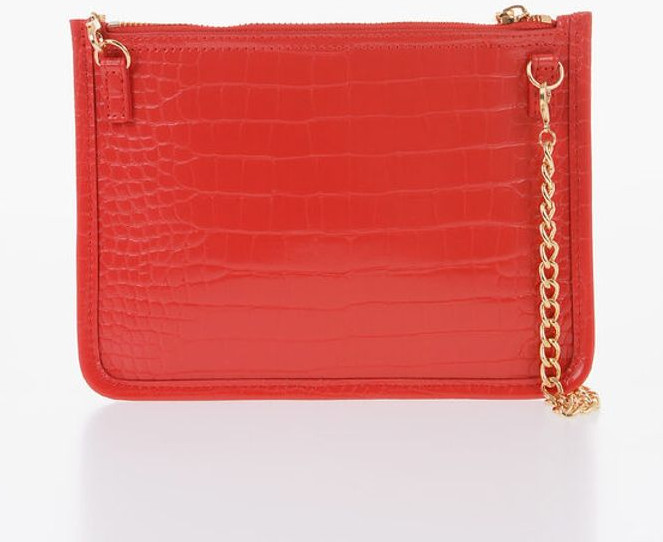 Moschino LOVE Krokodil Effekt Sun'iyCharm Sumka