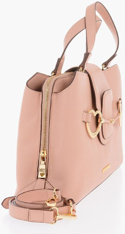 Moschino LOVE sumkasi, to'qimali sun'iy charmdan