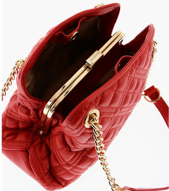 Сумка через плечо Moschino LOVE стёганая
