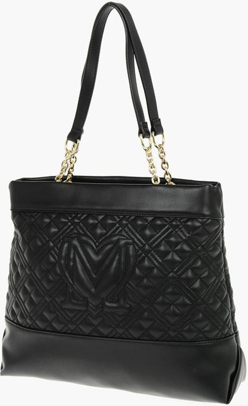 Moschino LOVE Yengilgichak Charmaylikdan Tikilgan Sumkasi