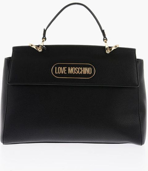 Сумка Moschino LOVE со съемным плечевым ремнем из экокожи