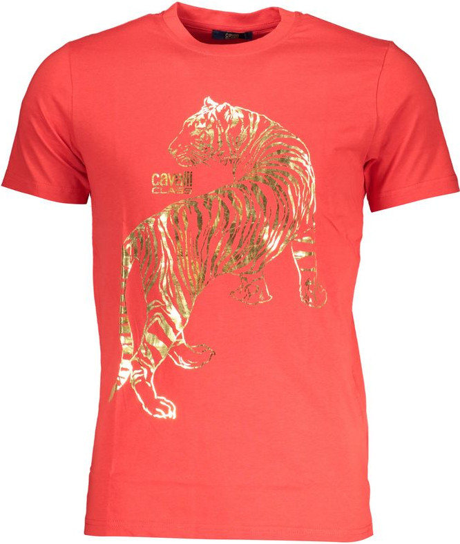 T-shirt cavalli CLASS Qizil Paxta