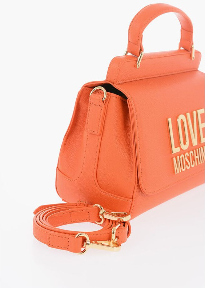 Moschino LOVE Sumka Sun'iy Charmdan Mini Sumka Katta Oltin Planka