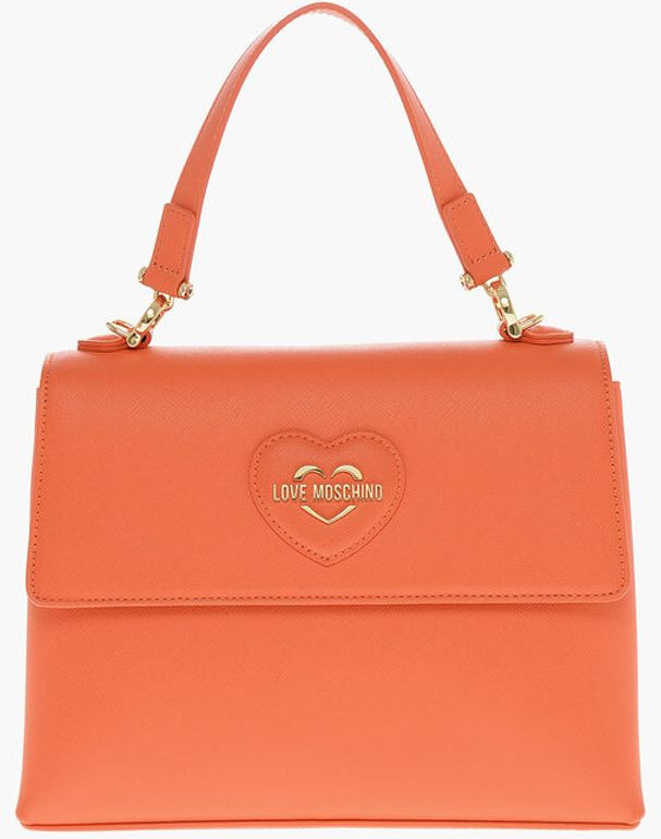 Сумка Moschino LOVE Saffiano Искусственная кожа Сумка со съемным плечевым ремнем