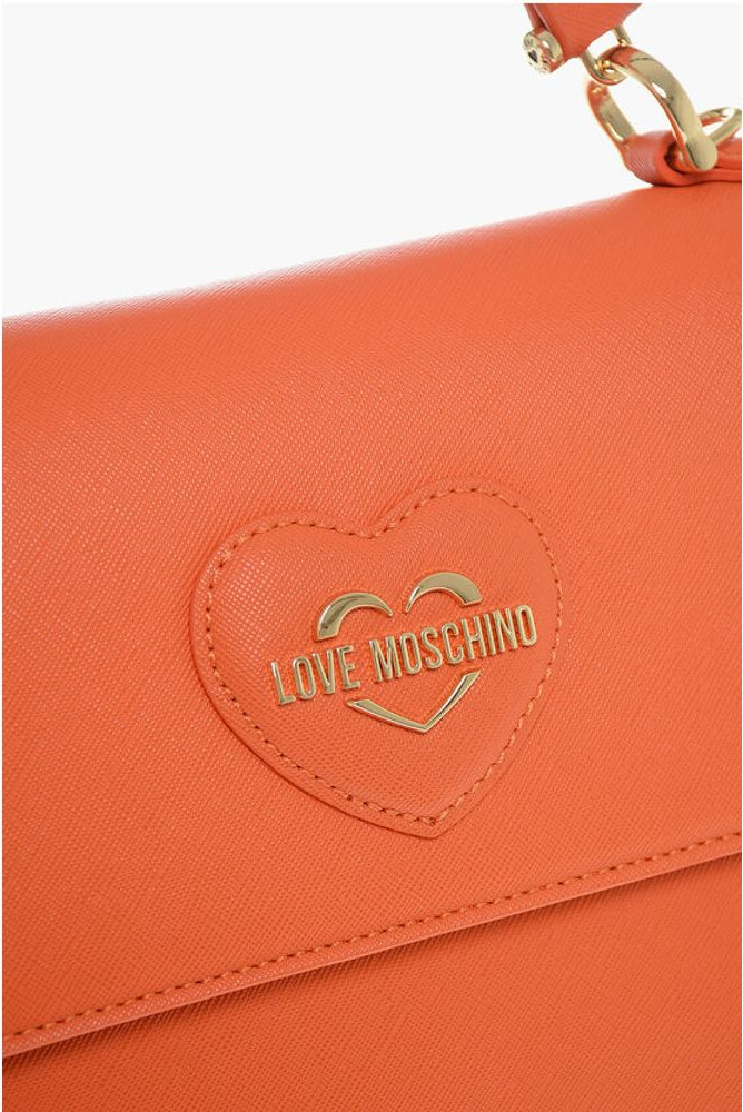 Сумка Moschino LOVE Saffiano Искусственная кожа Сумка со съемным плечевым ремнем