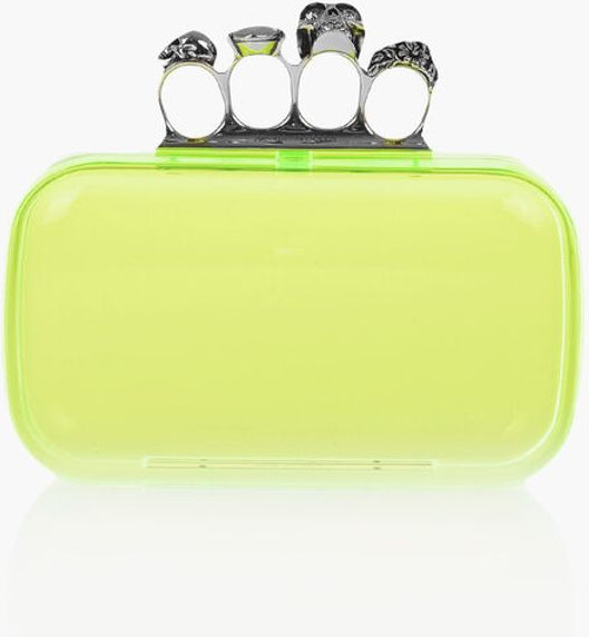 Сумка-клатч Alexander McQueen See-Through FOUR RING Hard