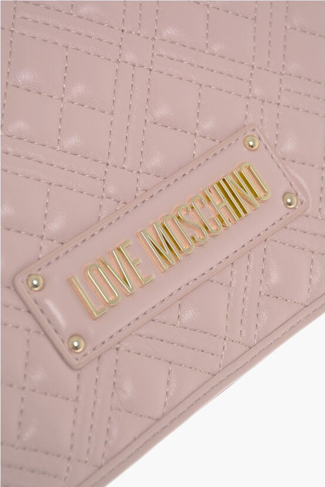 Moschino LOVE Yengilgan Yelkali Sumka Sun'iy Charmdan