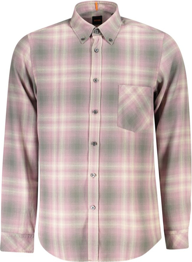 Shirt Hugo Boss Pink Cotton