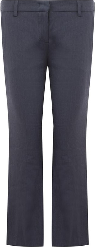 Брюки Lardini Chic Blue Linen Trousers
