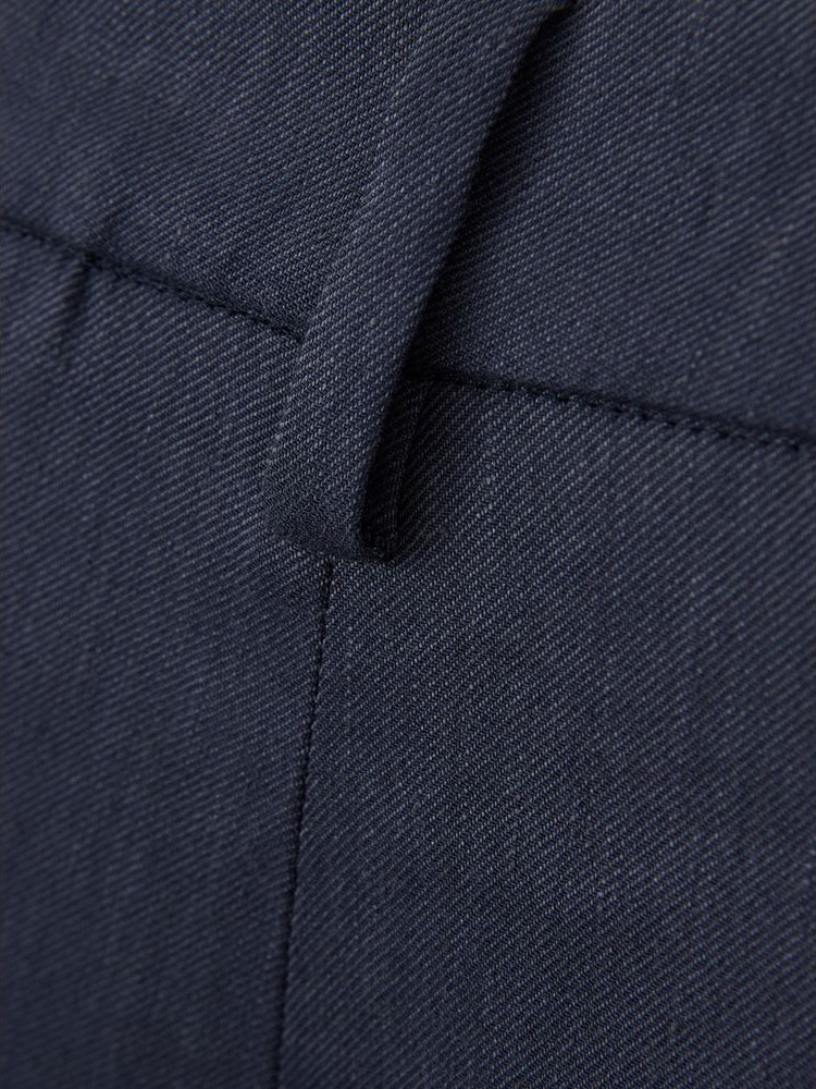 Брюки Lardini Chic Blue Linen Trousers