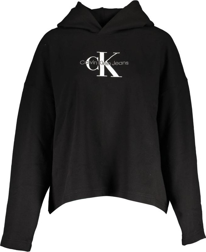 Black Cotton Women Sweater