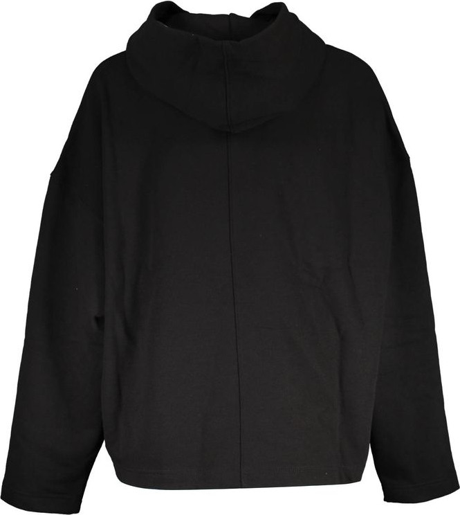 Black Cotton Women Sweater
