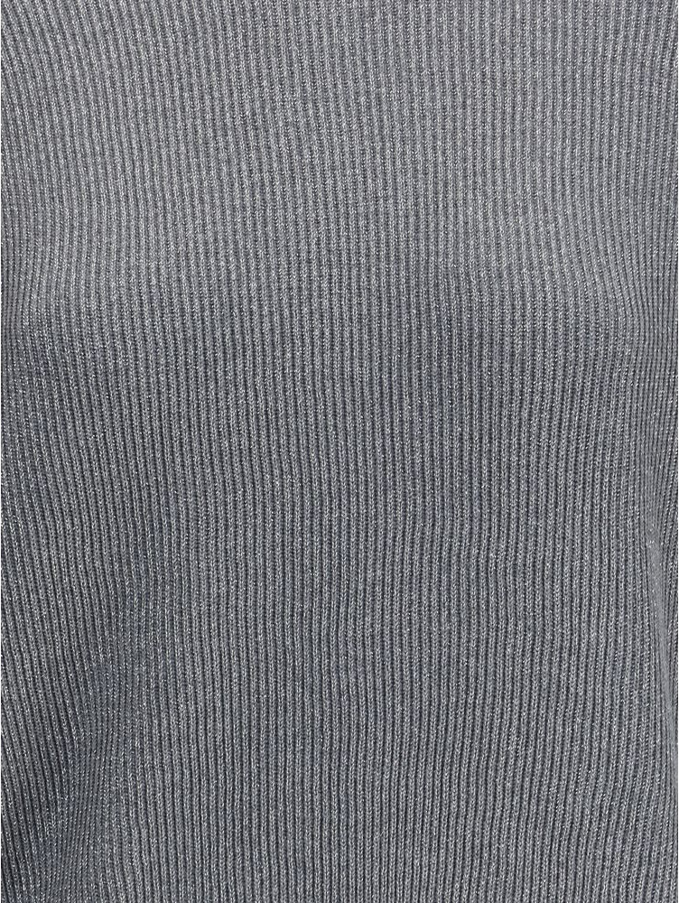 Gray Cotton Sweatshirt - Brunello Cucinelli