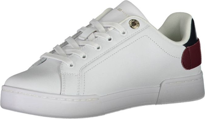 White Polyethylene Women Sneaker Tommy Hilfiger