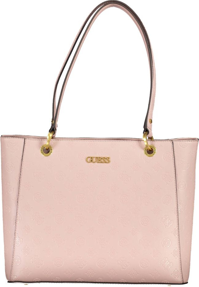 Сумка Guess Shoes Розовая Полиэтиленовая Сумка Через Плечо