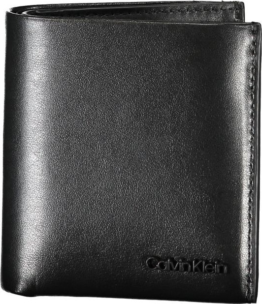 Calvin Klein Sleek Black Leather RFID sumkasi