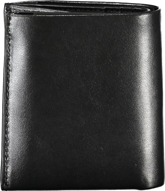 Кошелек Calvin Klein Sleek Black Leather RFID