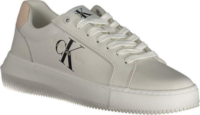 Белые кроссовки Calvin Klein из полиэстера