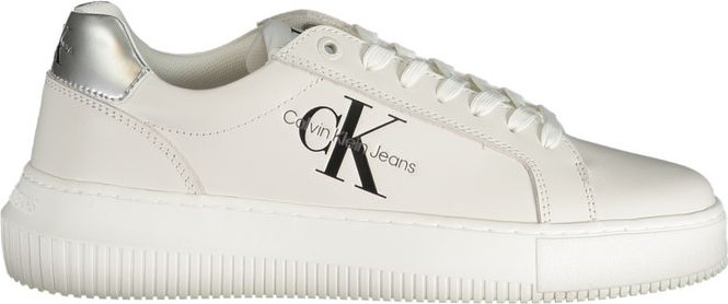 Белые кроссовки Calvin Klein из полиэстера