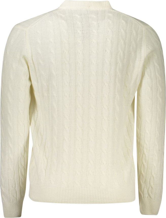 North Sails White Wool Sweater