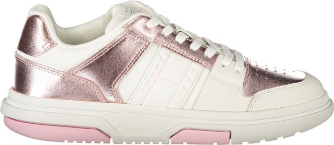 White Polyethylene Women Sneaker Tommy Hilfiger