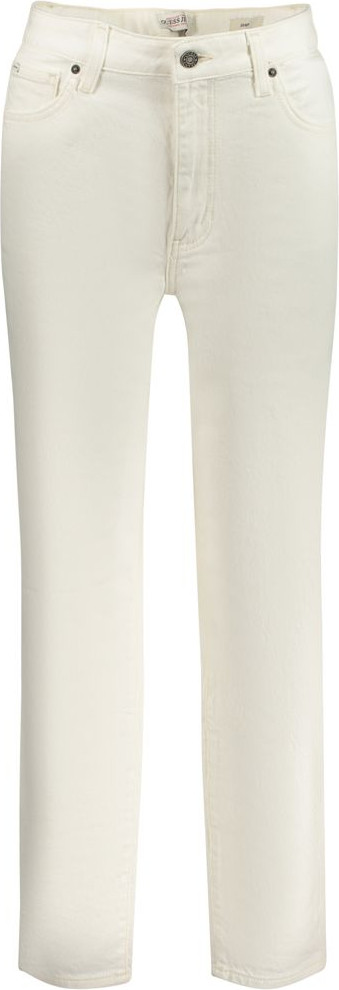 Джинсы Guess Shoes Белые Хлопок Женские