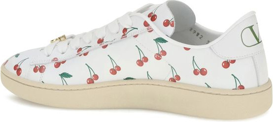 White Calf Leather Sneakers Valentino Garavani