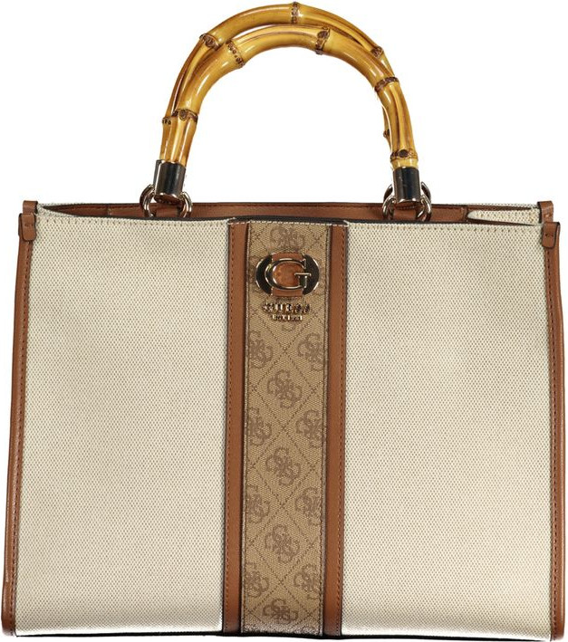 Handbag Guess Shoes Beige Cotton