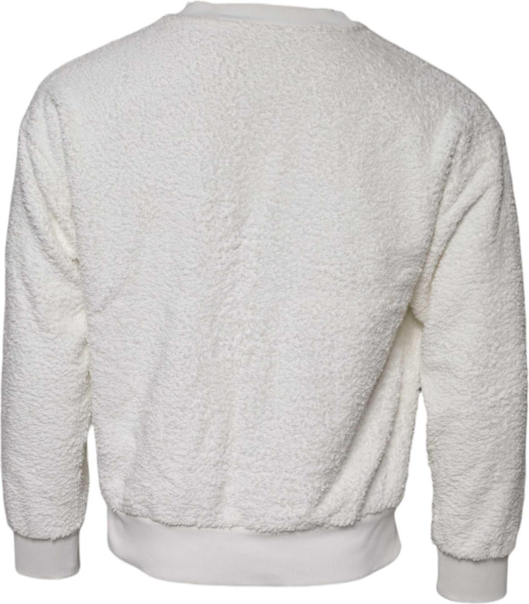 Dolce & Gabbana Oq Paxta Fleece Krujkasi