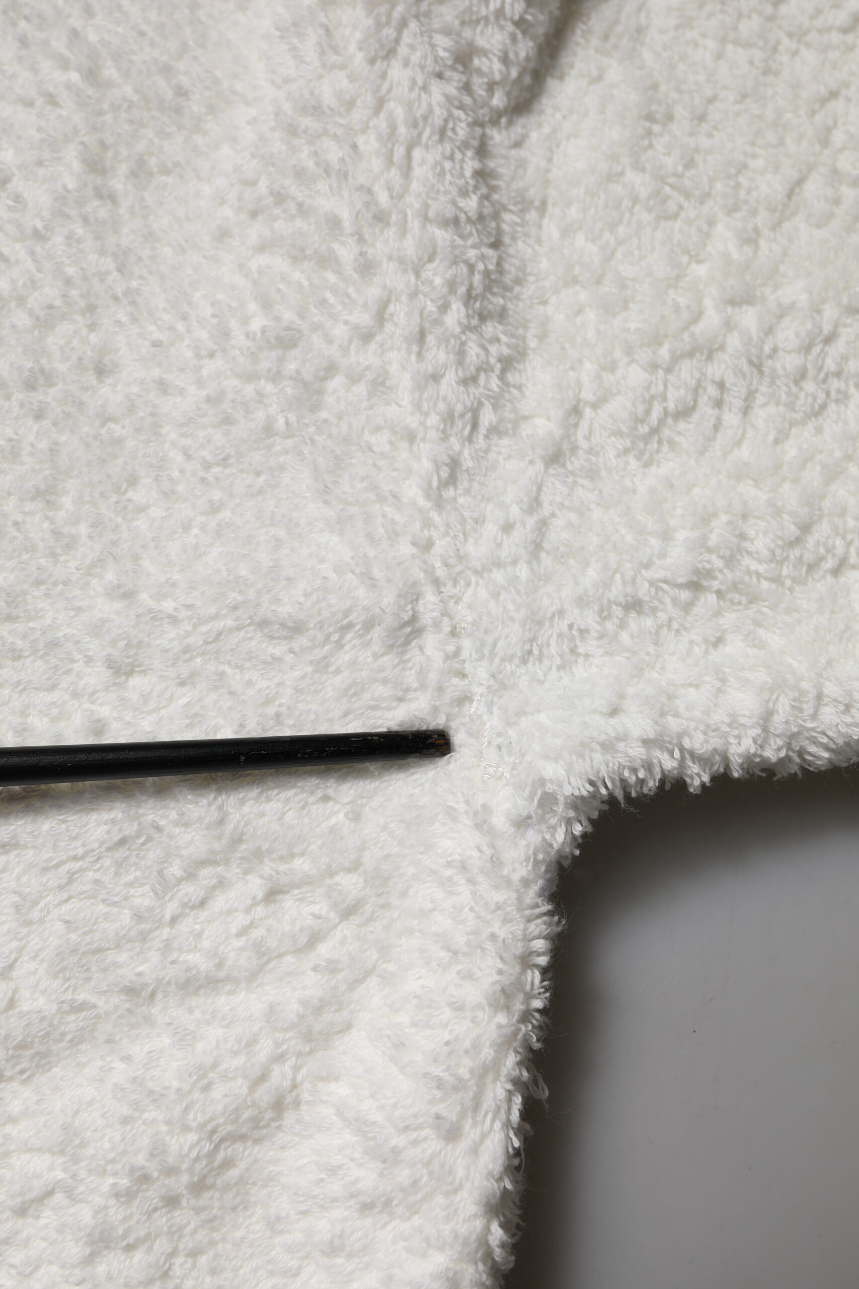 Dolce & Gabbana Oq Paxta Fleece Krujkasi
