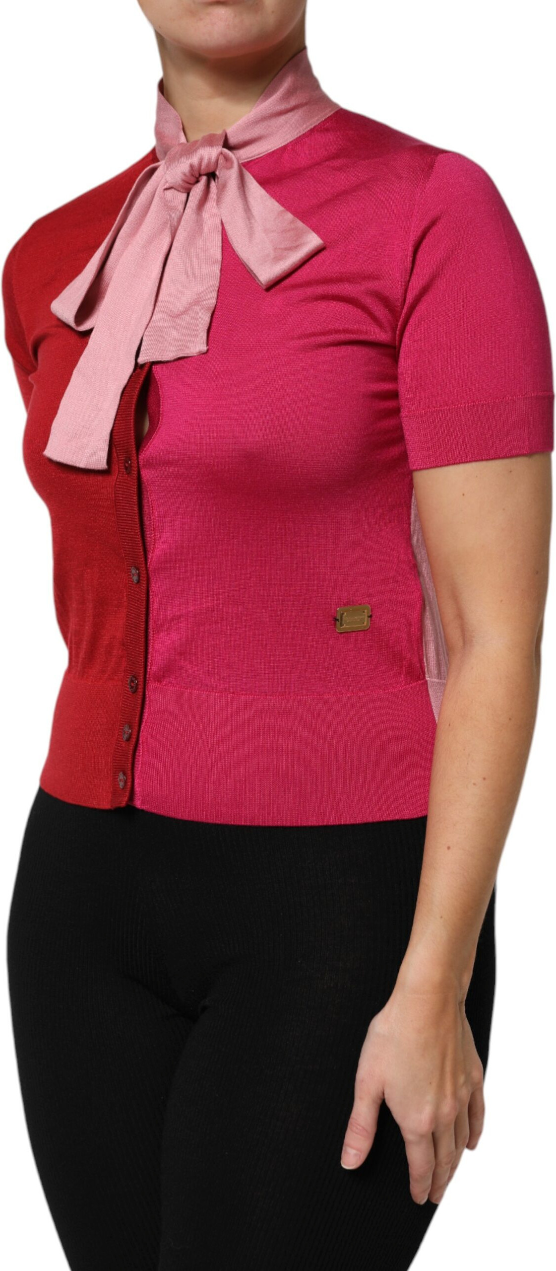 Women's Silk Blouse Top Dolce & Gabbana