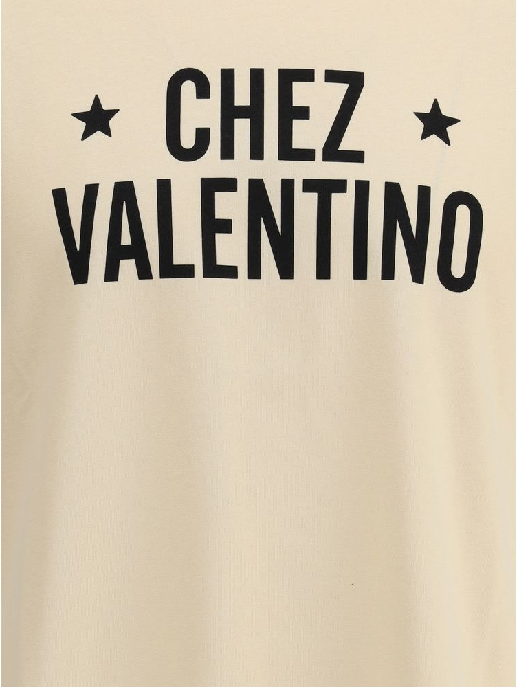 Uz: Valentino Krém Kiyik Uzun Bremen T-shirt