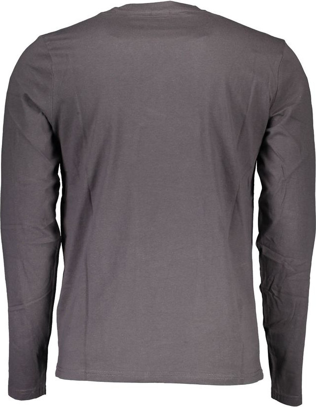 North Sails Brown Cotton Men T-Shirt