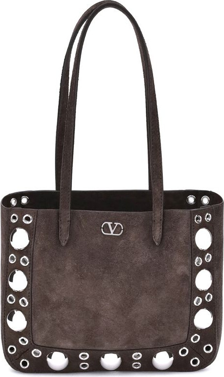 Tote Bag Valentino Garavani Suede Nellcôte
