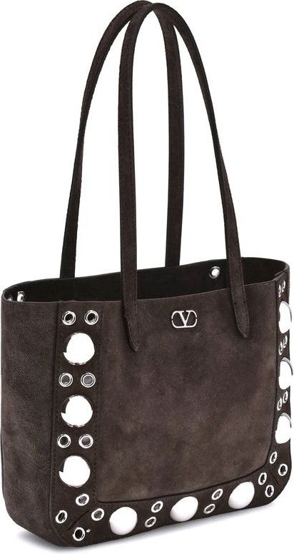 Tote Bag Valentino Garavani Suede Nellcôte