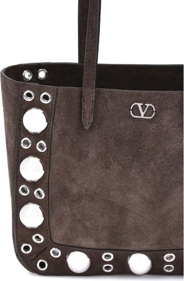 Tote Bag Valentino Garavani Suede Nellcôte