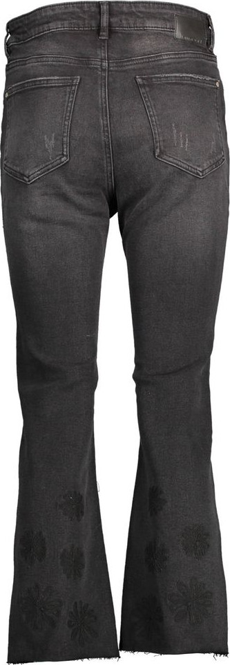 Jeans Ayollar Qora Paxta