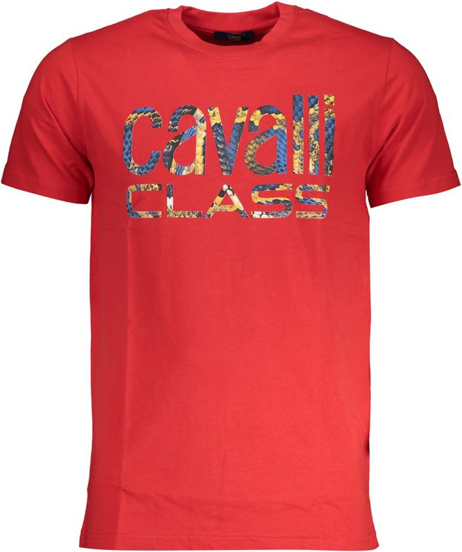 Qizil paxta futbolka Cavalli Class