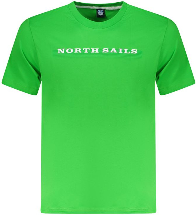 North Sails Yashil Paxta Futbolkasi